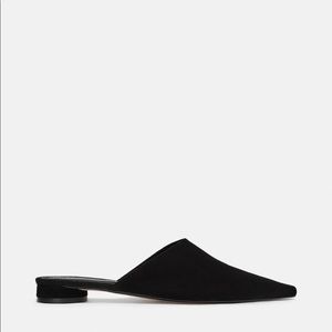 ZARA LEATHER MULES